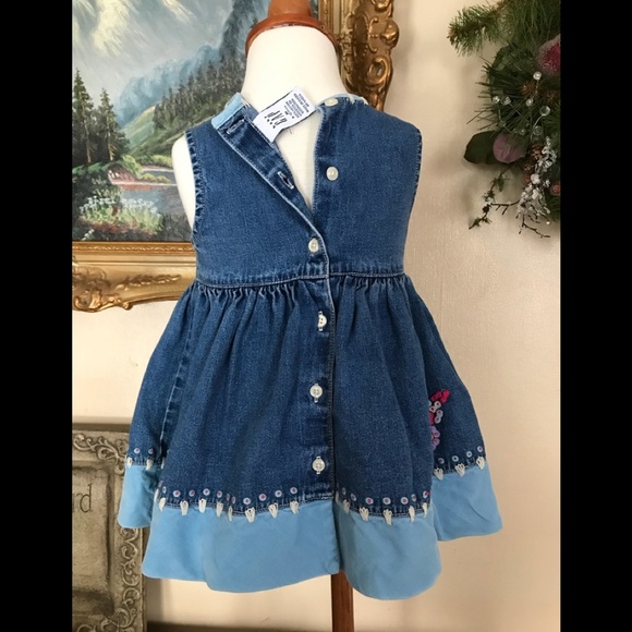Baby GAP Butterfly Denim Dress - Picture 5 of 6